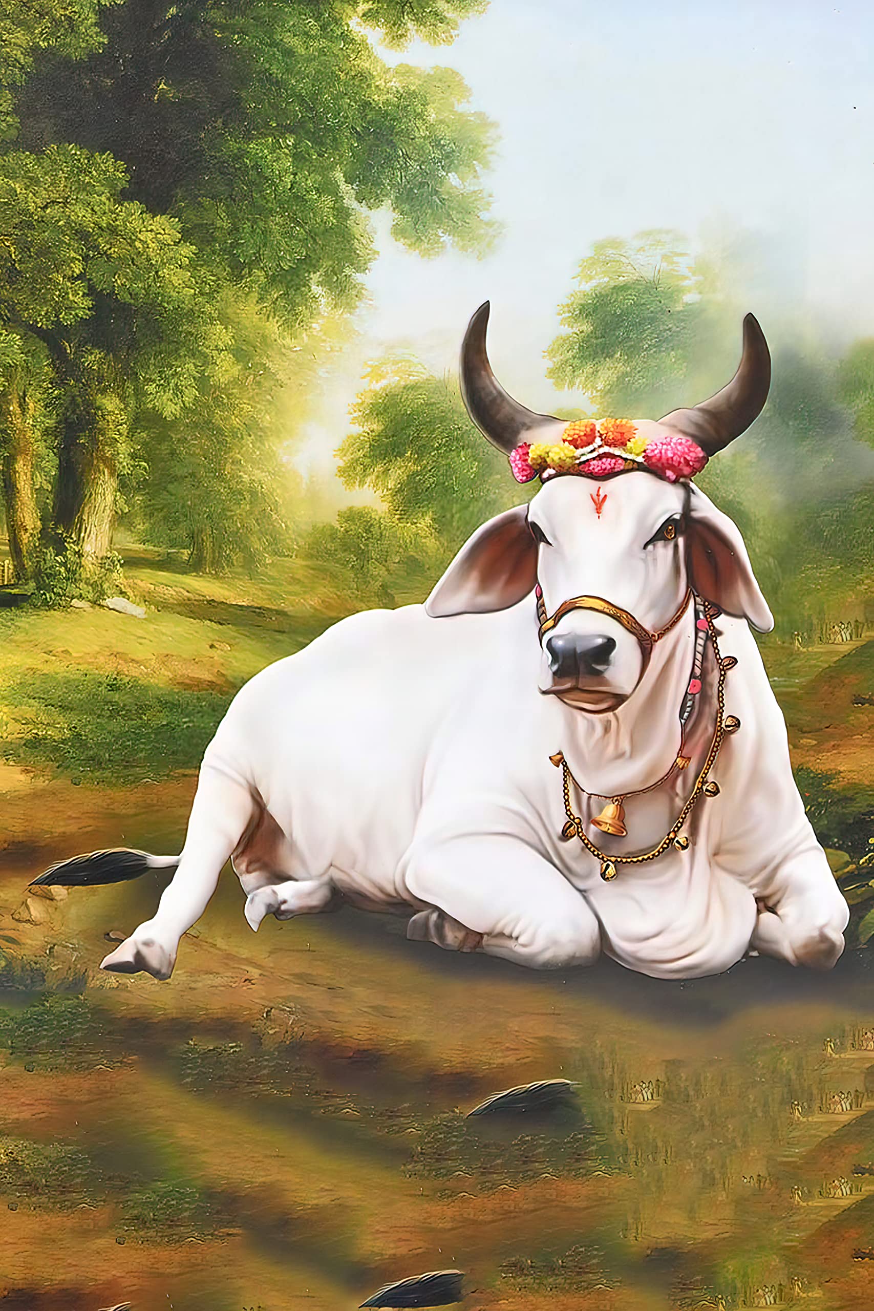 Gaushala Background